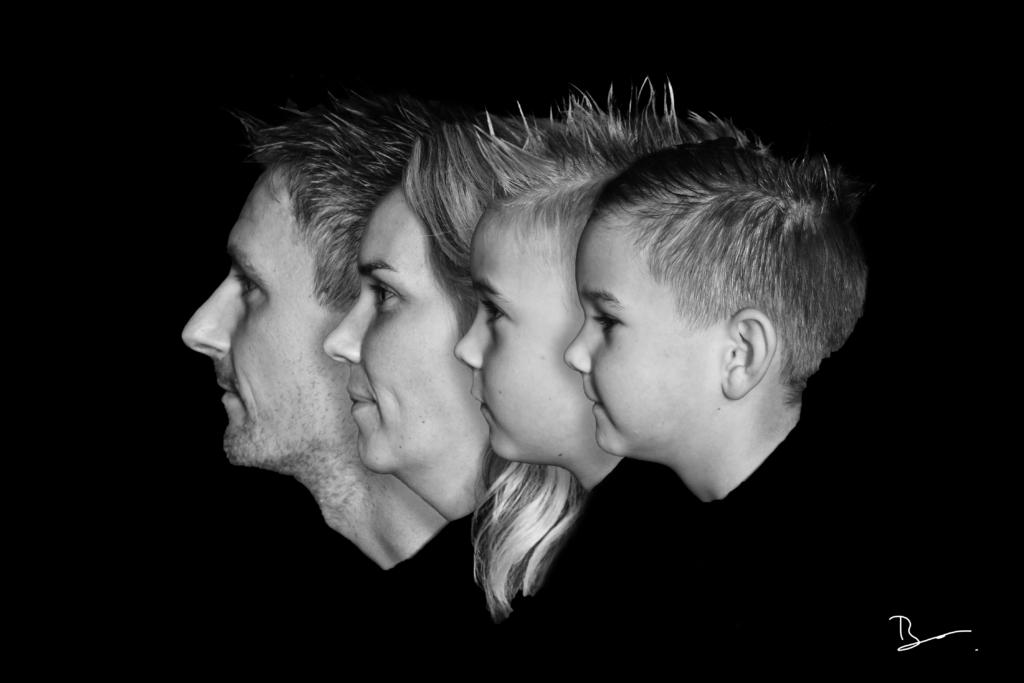 Portret fotografie; bophotocreations; familystacking