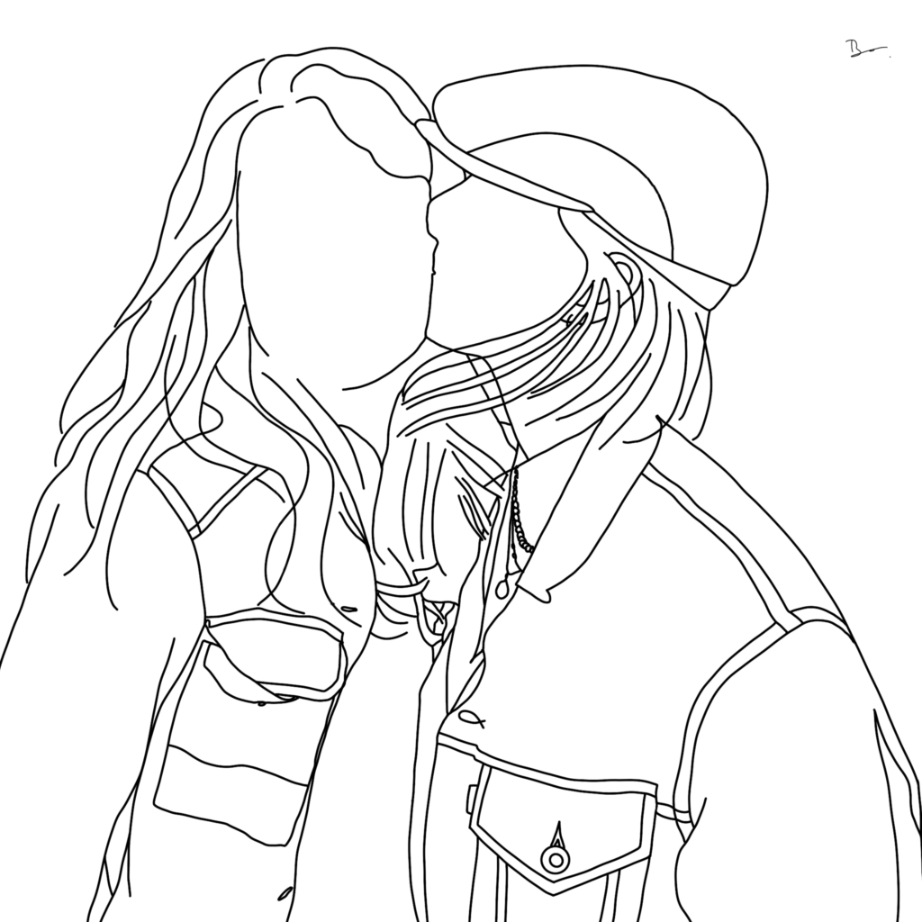 Lijntekening; lineart; digitalart; linedrawing; bophotocreations