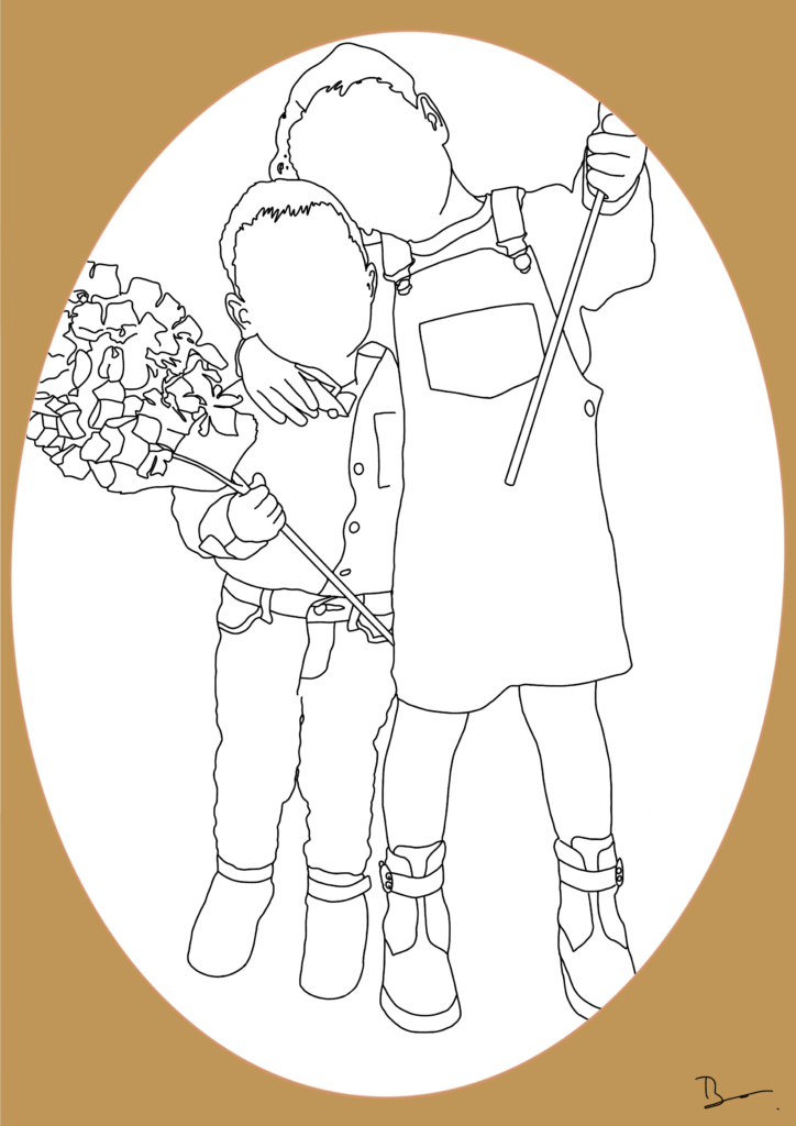 Lijntekening; lineart; digitalart; linedrawing; bophotocreations