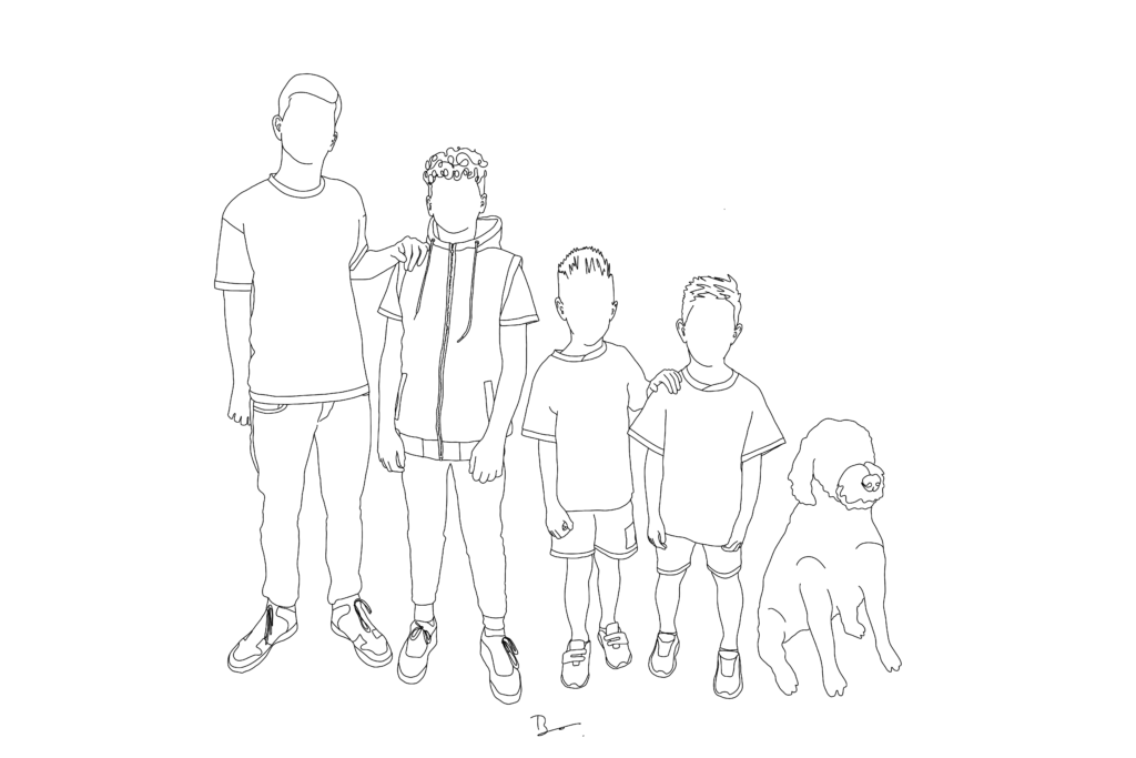 Lijntekening; lineart; digitalart; linedrawing; bophotocreations